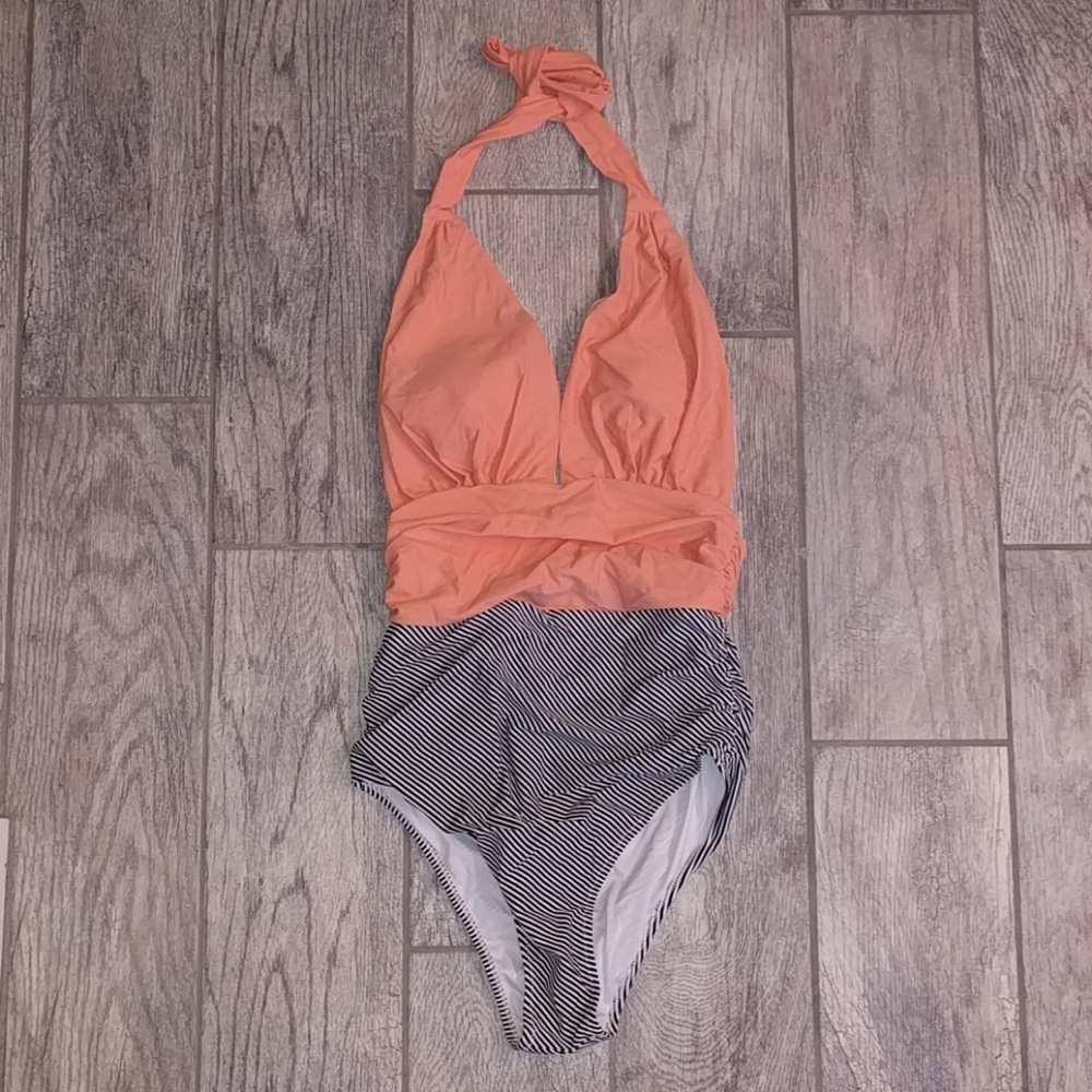 A one piece swimsuit